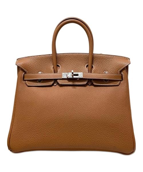 HERMES（エルメス）HERMES (エルメス) バーキン25/シルバー金具/トゴ/ゴールド/□H刻印 ゴールド/シルバー金具 サイズ:25の古着・服飾アイテム