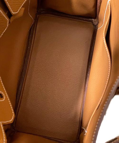 HERMES（エルメス）HERMES (エルメス) バーキン25/シルバー金具/トゴ/ゴールド/□H刻印 ゴールド/シルバー金具 サイズ:25の古着・服飾アイテム