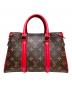 LOUIS VUITTON (ルイ ヴィトン) スフロBB ブラウン×レッド サイズ:BB：210000円