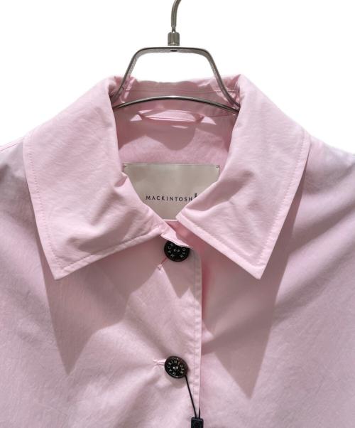 MACKINTOSH（マッキントッシュ）MACKINTOSH (マッキントッシュ) HUMBIE 撥水オーバーサイズドロップショルダーコート ピンク サイズ:6 未使用品の古着・服飾アイテム