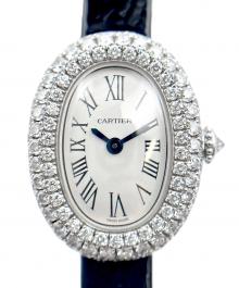 Cartier（カルティエ）の古着「Baignoire Mini ベニュワール ミニ Ref.WJBA0036」｜19mm