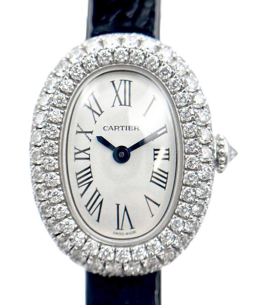 Cartier（カルティエ）Cartier (カルティエ) Baignoire Mini ベニュワール ミニ Ref.WJBA0036 19mm サイズ:ミニ/mini/24.6 × 18.7mmの古着・服飾アイテム