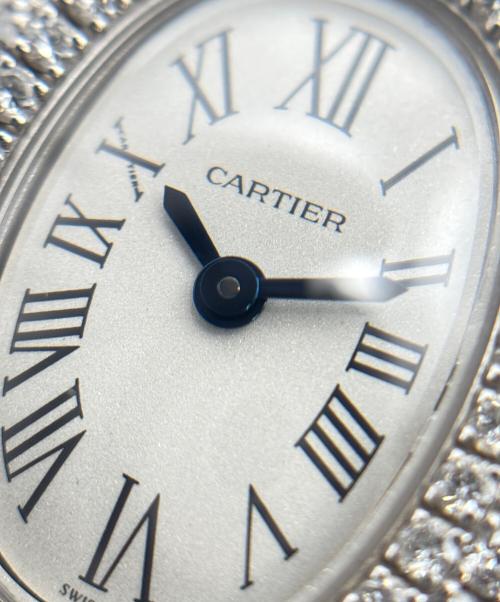 Cartier（カルティエ）Cartier (カルティエ) Baignoire Mini ベニュワール ミニ Ref.WJBA0036 19mm サイズ:ミニ/mini/24.6 × 18.7mmの古着・服飾アイテム