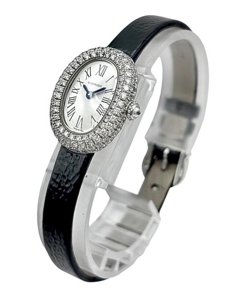 Cartier（カルティエ）Cartier (カルティエ) Baignoire Mini ベニュワール ミニ Ref.WJBA0036 19mm サイズ:ミニ/mini/24.6 × 18.7mmの古着・服飾アイテム
