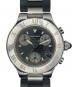 Cartier（カルティエ）の古着「ヴァンテアン 21 クロノスカフ SM Ref.W10198U2 クォーツ 黒文字盤」｜黒文字盤