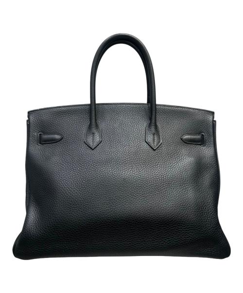 HERMES（エルメス）HERMES (エルメス) バーキン35/シルバー金具/トゴ/ノワール/□J刻印/Birkin 35 Togo Leather Black with Silver Hardware ノワール サイズ:35の古着・服飾アイテム