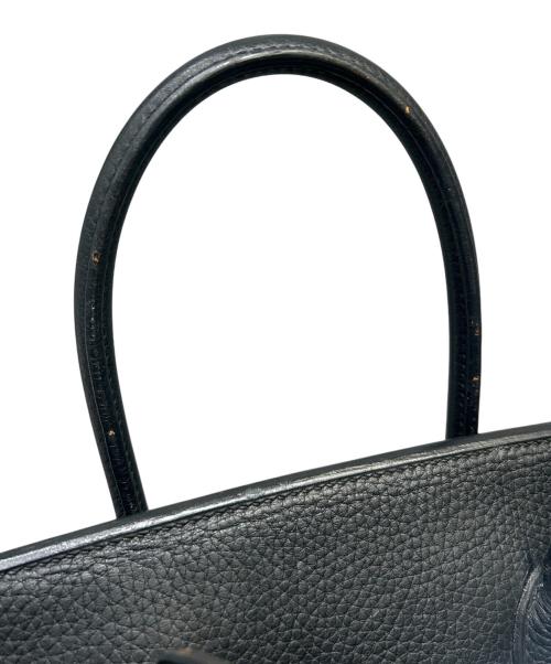 HERMES（エルメス）HERMES (エルメス) バーキン35/シルバー金具/トゴ/ノワール/□J刻印/Birkin 35 Togo Leather Black with Silver Hardware ノワール サイズ:35の古着・服飾アイテム