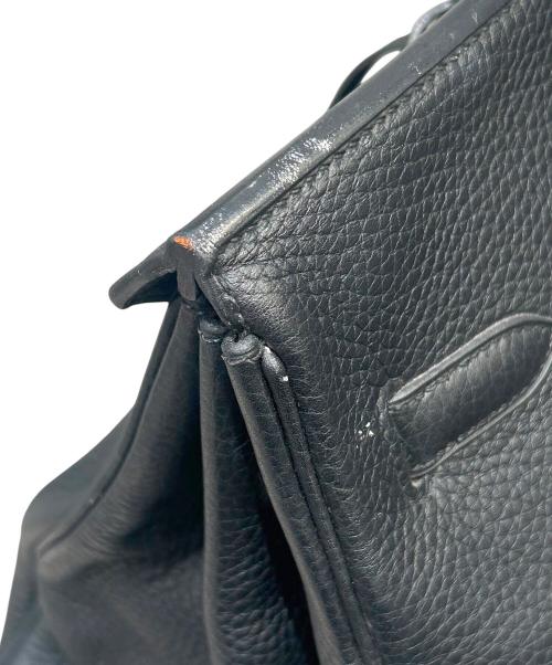 HERMES（エルメス）HERMES (エルメス) バーキン35/シルバー金具/トゴ/ノワール/□J刻印/Birkin 35 Togo Leather Black with Silver Hardware ノワール サイズ:35の古着・服飾アイテム