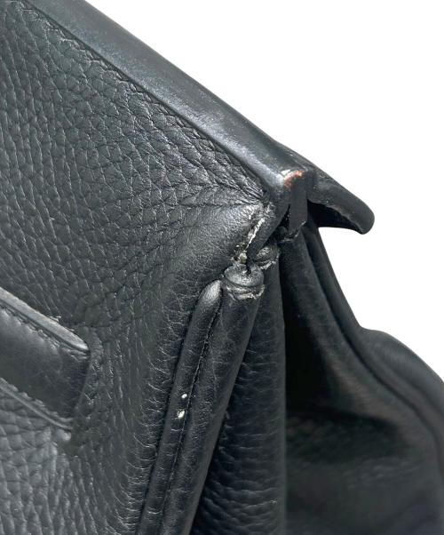 HERMES（エルメス）HERMES (エルメス) バーキン35/シルバー金具/トゴ/ノワール/□J刻印/Birkin 35 Togo Leather Black with Silver Hardware ノワール サイズ:35の古着・服飾アイテム
