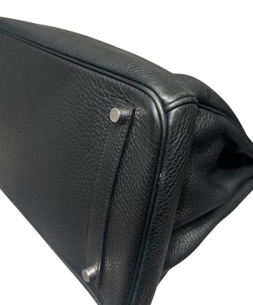 HERMES（エルメス）HERMES (エルメス) バーキン35/シルバー金具/トゴ/ノワール/□J刻印/Birkin 35 Togo Leather Black with Silver Hardware ノワール サイズ:35の古着・服飾アイテム