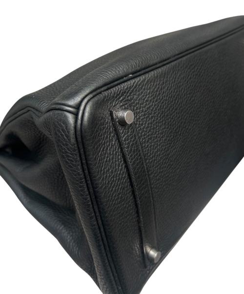 HERMES（エルメス）HERMES (エルメス) バーキン35/シルバー金具/トゴ/ノワール/□J刻印/Birkin 35 Togo Leather Black with Silver Hardware ノワール サイズ:35の古着・服飾アイテム