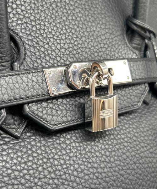 HERMES（エルメス）HERMES (エルメス) バーキン35/シルバー金具/トゴ/ノワール/□J刻印/Birkin 35 Togo Leather Black with Silver Hardware ノワール サイズ:35の古着・服飾アイテム