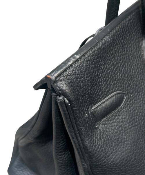 HERMES（エルメス）HERMES (エルメス) バーキン35/シルバー金具/トゴ/ブラック/▢Ｊ刻印 ノワール サイズ:35の古着・服飾アイテム