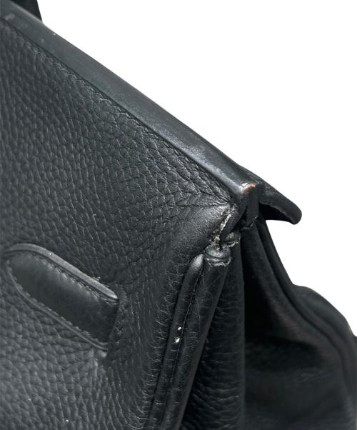 HERMES（エルメス）HERMES (エルメス) バーキン35/シルバー金具/トゴ/ブラック/▢Ｊ刻印 ノワール×シルバー金具 サイズ:35の古着・服飾アイテム