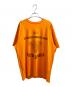 MM6 Maison Margiela（エムエムシックスメゾンマルジェラ）の古着「PRINT TEE」｜オレンジ