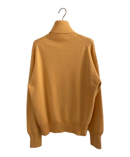 HERMES（エルメス）HERMES (エルメス) タートルネックニット オレンジ サイズ:Sの古着・服飾アイテム