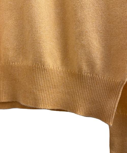 HERMES（エルメス）HERMES (エルメス) タートルネックニット オレンジ サイズ:Sの古着・服飾アイテム