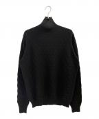 CHANELシャネル）の古着「タートルネックニット」｜ブラック