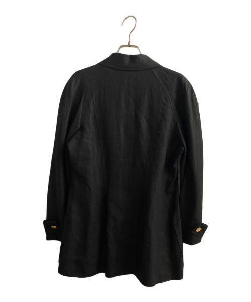 CHANEL BOUTIQUE（シャネル ブティック）CHANEL BOUTIQUE (シャネル ブティック) リネンジャケット ブラック サイズ:36の古着・服飾アイテム