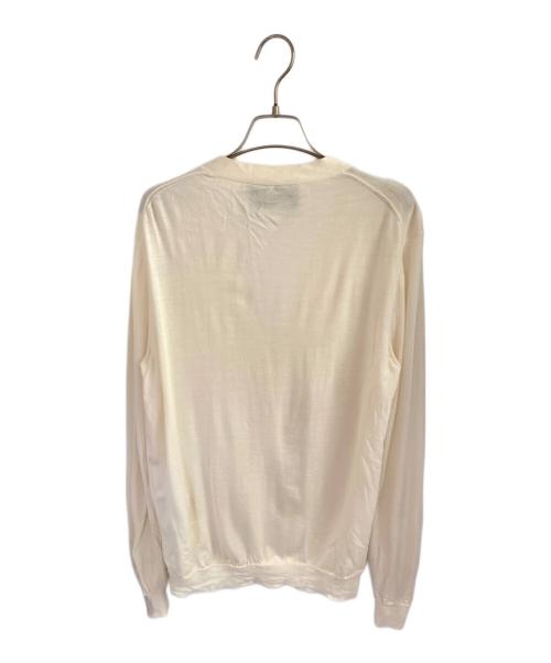 GUCCI（グッチ）GUCCI (グッチ) ホースビットニットカーディガン アイボリー サイズ:Mの古着・服飾アイテム