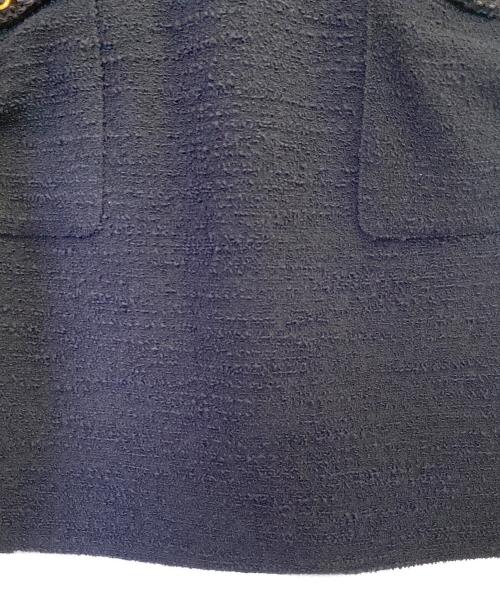 GUCCI（グッチ）GUCCI (グッチ) ノースリーブワンピース ネイビー サイズ:40の古着・服飾アイテム