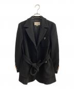 GUCCIグッチ）の古着「GGボタンウールジャケット」｜ブラック