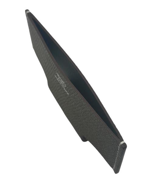 HERMES（エルメス）HERMES (エルメス) カードケース 《Hポケット》 エトゥープの古着・服飾アイテム