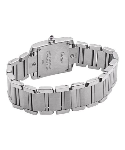 Cartier（カルティエ）Cartier (カルティエ) タンクフランセーズSM ピンクシェル文字盤 サイズ:SMの古着・服飾アイテム