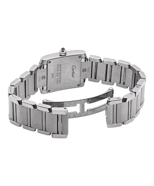 Cartier（カルティエ）Cartier (カルティエ) タンクフランセーズSM ピンクシェル文字盤 サイズ:SMの古着・服飾アイテム