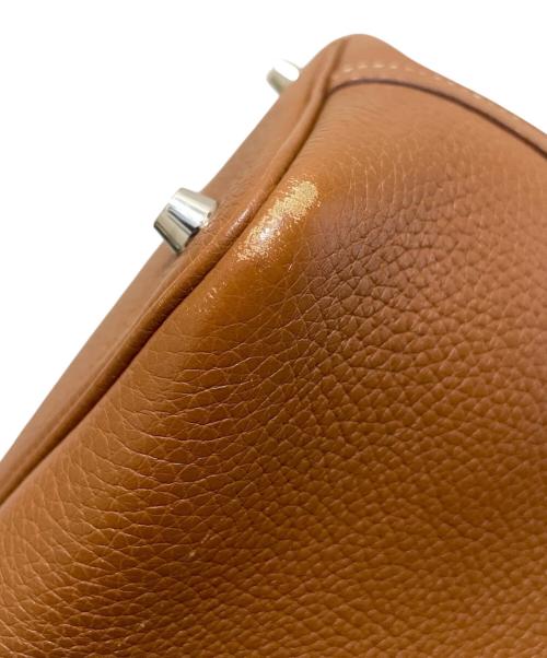 HERMES（エルメス）HERMES (エルメス) ピコタンロックPM/シルバー金具/トリヨンクレマンス/ゴールド/C刻印 ゴールド サイズ:PMの古着・服飾アイテム