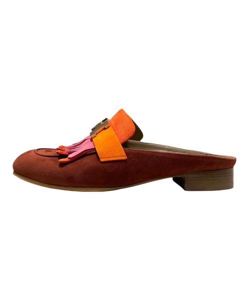 HERMES（エルメス）HERMES (エルメス) リヴォリ ミュール マルチカラー サイズ:35の古着・服飾アイテム