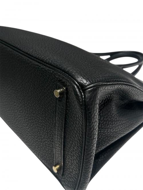 HERMES（エルメス）HERMES (エルメス) バーキン35/ゴールド金具/トリヨンクレマンス/ブラック/▢M:2009年 ブラック×ゴールド金具 サイズ:35の古着・服飾アイテム