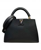 LOUIS VUITTONルイ ヴィトン）の古着「2WAYバッグ/カプシーヌBB」｜ブラック