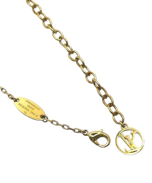 LOUIS VUITTON（ルイ ヴィトン）LOUIS VUITTON (ルイ ヴィトン) コリエ・ハート フォーリンラブネックレス ゴールド サイズ:45cmの古着・服飾アイテム