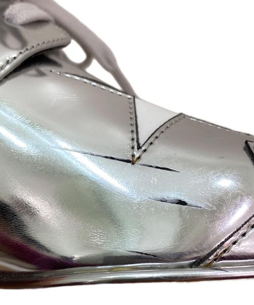 STELLA McCARTNEY（ステラマッカートニー）STELLA McCARTNEY (ステラマッカートニー) プラットフォームシューズ シルバー×ホワイト サイズ:35の古着・服飾アイテム