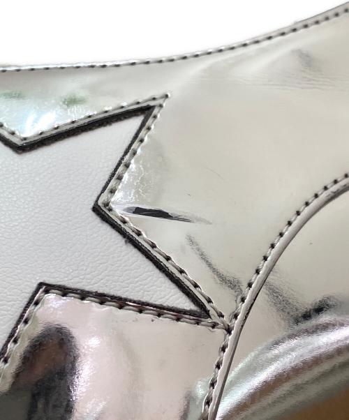 STELLA McCARTNEY（ステラマッカートニー）STELLA McCARTNEY (ステラマッカートニー) プラットフォームシューズ シルバー×ホワイト サイズ:35の古着・服飾アイテム