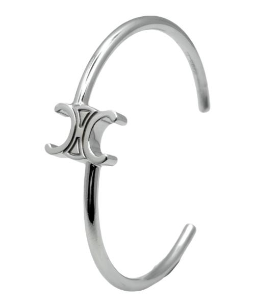 CELINE（セリーヌ）CELINE (セリーヌ) トリオンフ アシンメトリック カフ サイズ:Ｓ(C1)の古着・服飾アイテム