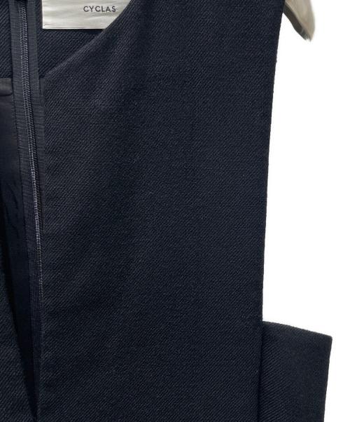 CYCLAS（シクラス）CYCLAS (シクラス) ジャンパースカート ブラック サイズ:36の古着・服飾アイテム