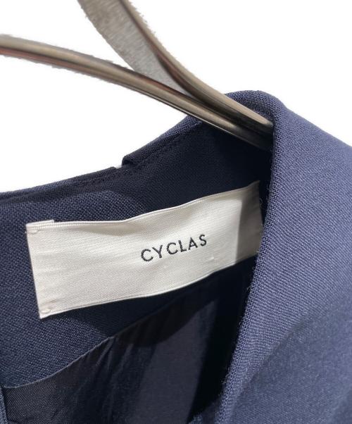 CYCLAS（シクラス）CYCLAS (シクラス) ベルテッドワンピース ネイビー サイズ:Freeの古着・服飾アイテム