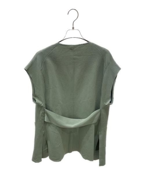 CYCLAS（シクラス）CYCLAS (シクラス) ノースリーブカーディガン グリーン サイズ:Freeの古着・服飾アイテム