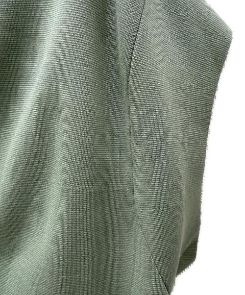 CYCLAS（シクラス）CYCLAS (シクラス) ノースリーブカーディガン グリーン サイズ:Freeの古着・服飾アイテム