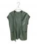 CYCLAS（シクラス）の古着「ノースリーブカーディガン」｜グリーン