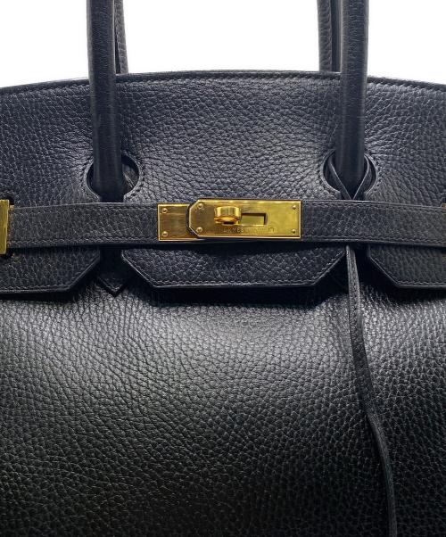 HERMES（エルメス）HERMES (エルメス) バーキン35 ブラック×ゴールド サイズ:35の古着・服飾アイテム