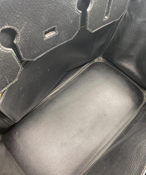 HERMES（エルメス）HERMES (エルメス) バーキン35 ブラック×ゴールド サイズ:35の古着・服飾アイテム