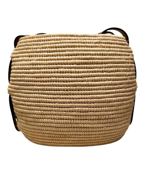 LOEWE（ロエベ）LOEWE (ロエベ) BEEHIVE/ビーハイブ/カゴバッグ/ショルダーバッグ ナチュラル/タンの古着・服飾アイテム