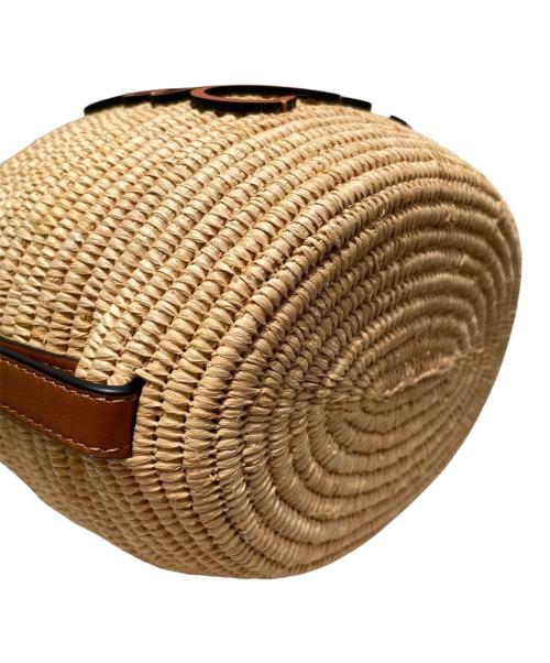 LOEWE（ロエベ）LOEWE (ロエベ) BEEHIVE/ビーハイブ/カゴバッグ/ショルダーバッグ ナチュラル/タンの古着・服飾アイテム