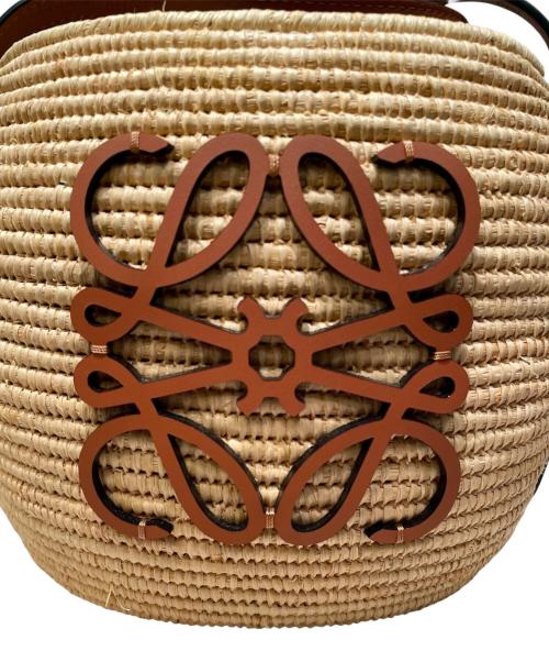 LOEWE（ロエベ）LOEWE (ロエベ) BEEHIVE/ビーハイブ/カゴバッグ/ショルダーバッグ ナチュラル/タンの古着・服飾アイテム