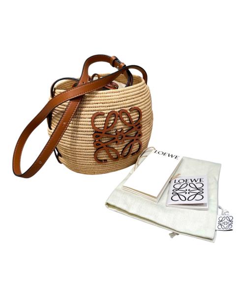 LOEWE（ロエベ）LOEWE (ロエベ) BEEHIVE/ビーハイブ/カゴバッグ/ショルダーバッグ ナチュラル/タンの古着・服飾アイテム