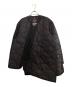 ALPHA（アルファ）の古着「捻じれキルティングジャケット」｜ブラック