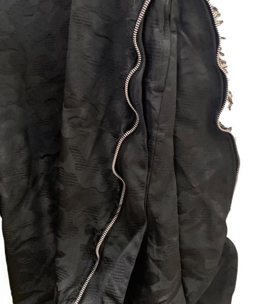BLACK COMME des GARCONS（ブラックコムデギャルソン）BLACK COMME des GARCONS (ブラックコムデギャルソン) 25SS カモフラージュジャガードジップドレス ブラック サイズ:XSの古着・服飾アイテム